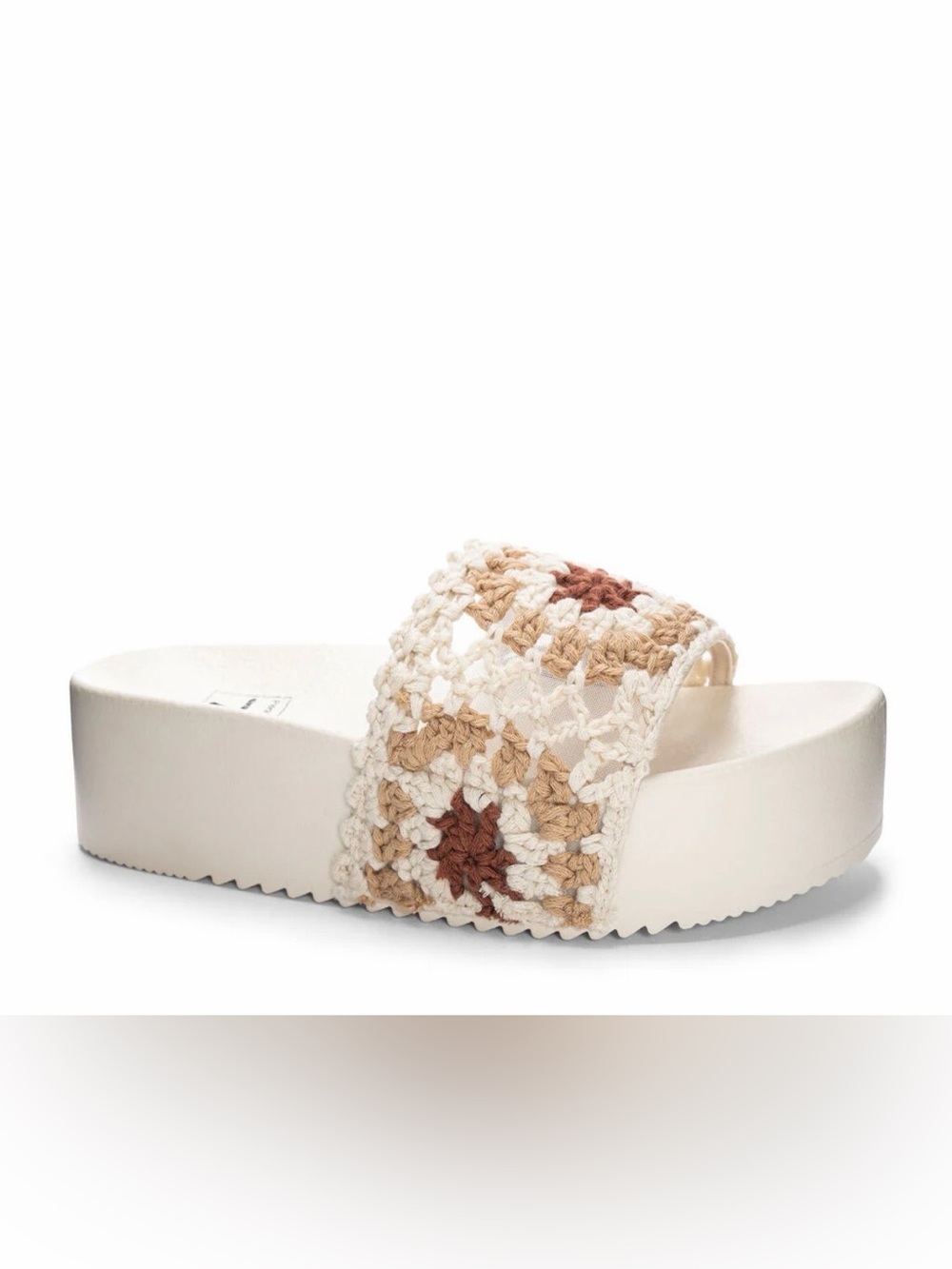 Dirty Laundry Crochet Platform Sandals